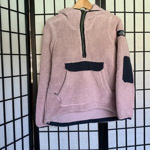 The North Face - Campshire Pullover Hoodie Lilac/ Urban Navy - Size M